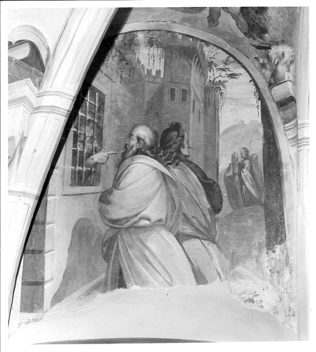 Gian Giacomo Barbelli - San Giovanni Battista in prigione, Dongo, Como